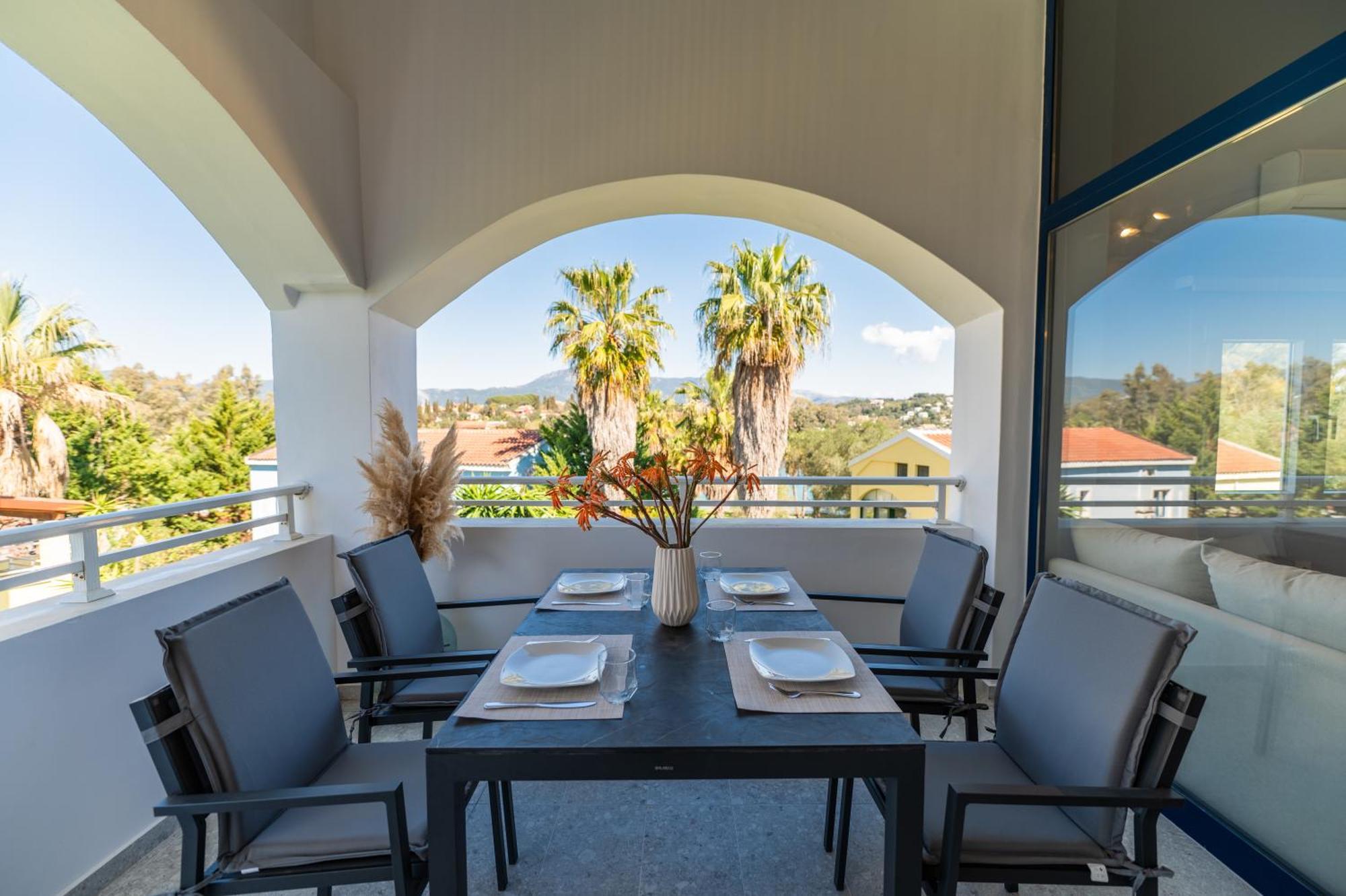 Palm Tree Corfu Apt. Danilia ภายนอก รูปภาพ